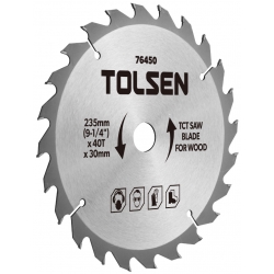 Piła tarczowa do drewna 355/30 x 80 z TOLSEN