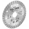 Tarcza diamentowa TURBO 125 mm TOLSEN