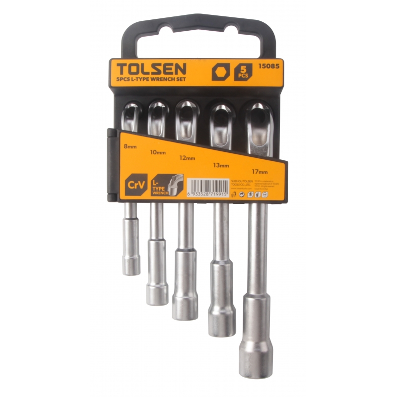 Klucz fajkowy kpl 5 elem. TOLSEN