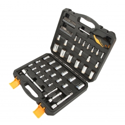 Zestaw nasadek 65 elem. 1/4" 1/2" 3/8" TOLSEN