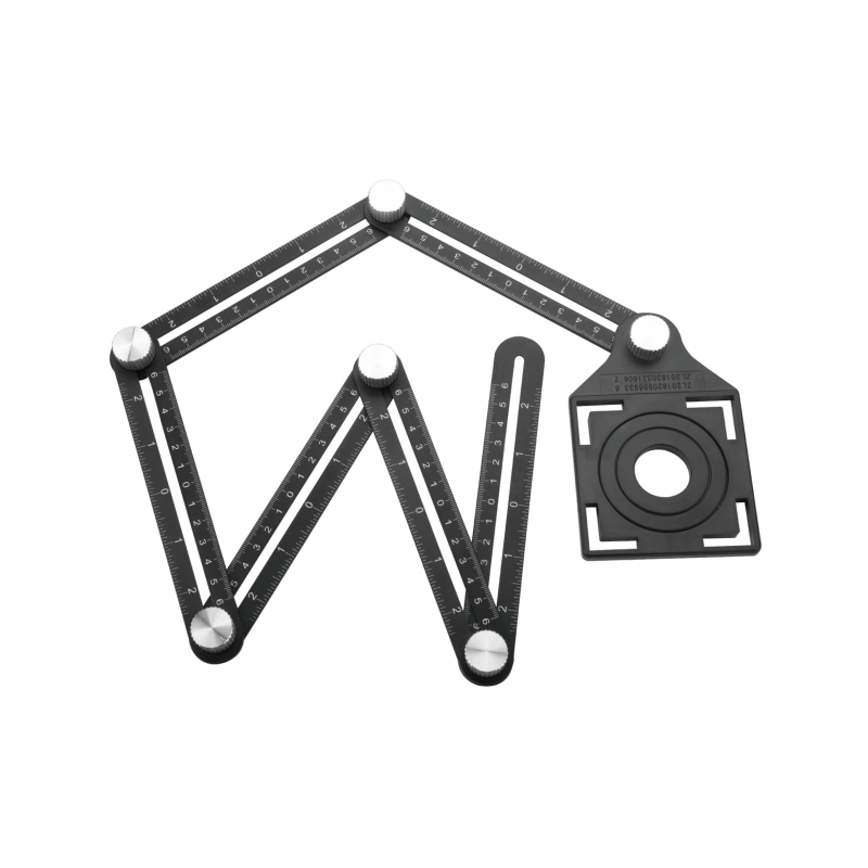 Linijka do pomiarów wielu kątów 17,5 cm TOLSEN