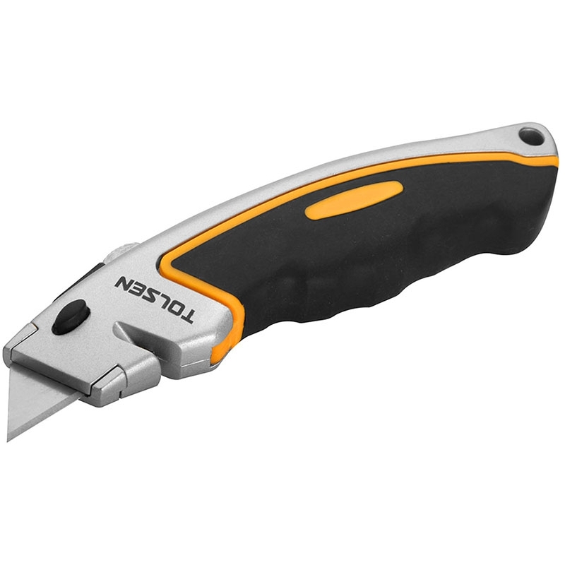 Nóż z ostrzem trapezowym + 5 ostrzy TOLSEN