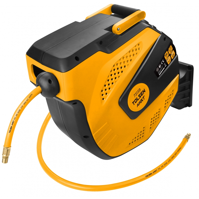 Zwijadło węża pneumatycznego 3/8" 15 m TOLSEN