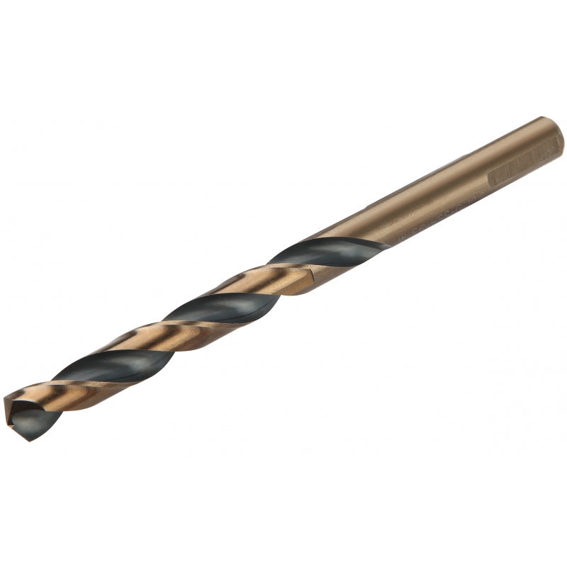 Wiertło do metalu HSS czarno-złote 10,0  mm TOLSEN