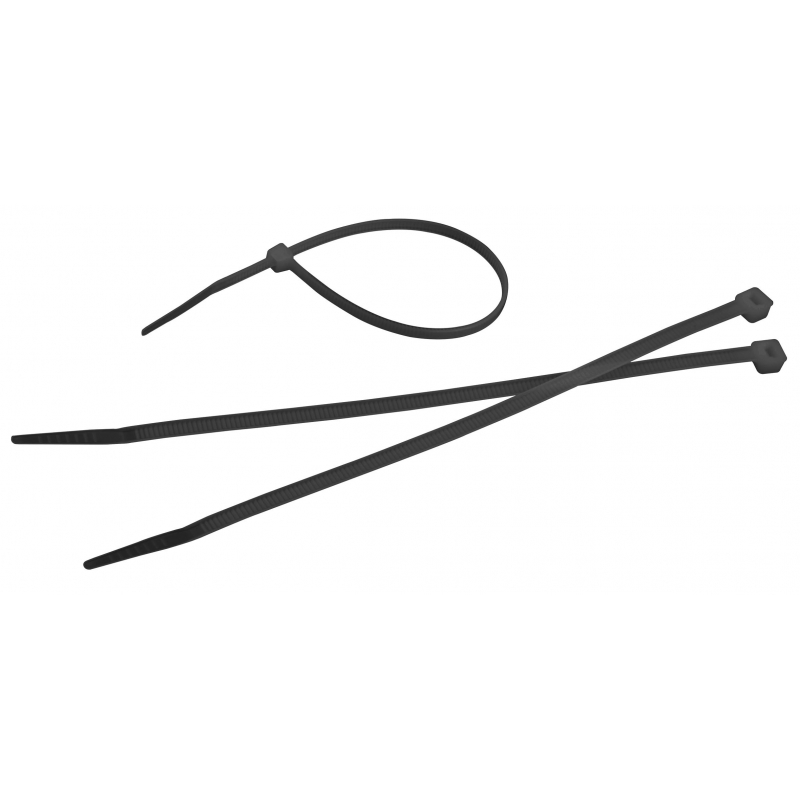 Opaski zaciskowe nylonowe czarna 7,6x450 mm TOLSEN