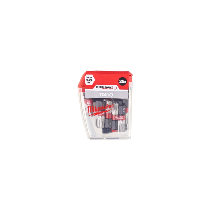 Bity Shockwave T40 x 25 mm 25 szt.