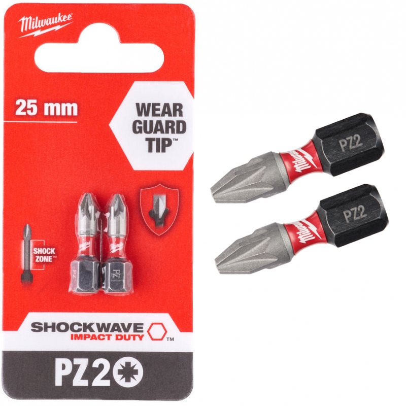 Bit Shockwave PZ 2 x 25 mm 2 szt