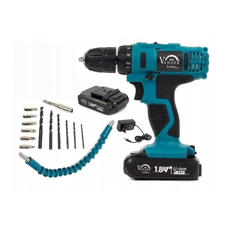 Wiertarko-wkrętarka 18V Li-lon 1.5Ah BWA 518