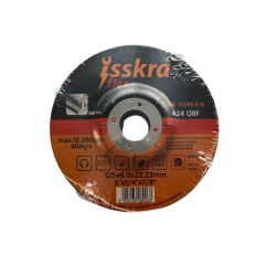Tarcza do szlifowania metalu 125x6,0 mm ISSKRA