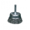 Szczotka doczołowa z trzpieniem drut falowany 60 mm