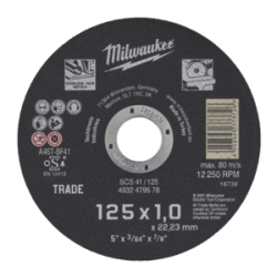 Tarcza do cięcia metalu 125 x 1 mm