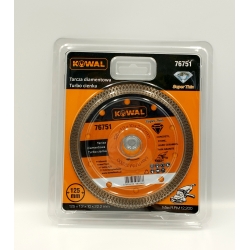Tarcza diamentowa TURBO CIENKA 125 mm KowaL