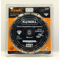 Tarcza diamentowa SEGMENTOWA 230 mm KowaL