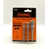 Adaptery kpl. 1/4" 3/8" 1/2" KowaL