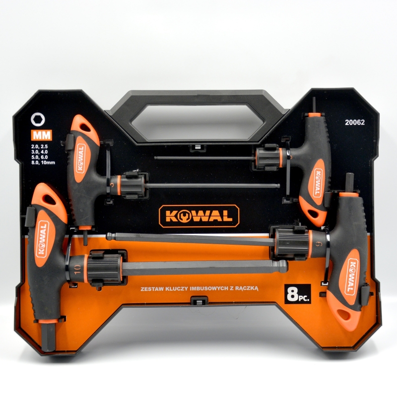 Zestaw kluczy TORX z rączką 8 szt.