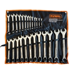 Zestaw kluczy płasko-oczkowych 6-32mm 25 cz.