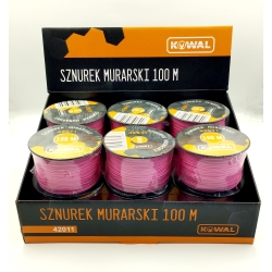 Sznurek murarski polipropylenowy 50 m KowaL