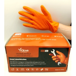 Rękawice nitrylowe 100 szt. cienkie L