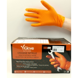 Rękawice nitrylowe 100 szt. grube  L