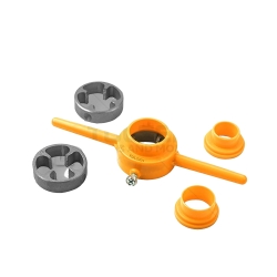 Zestaw do gwintowania rur 1/2"-3/4"-1"