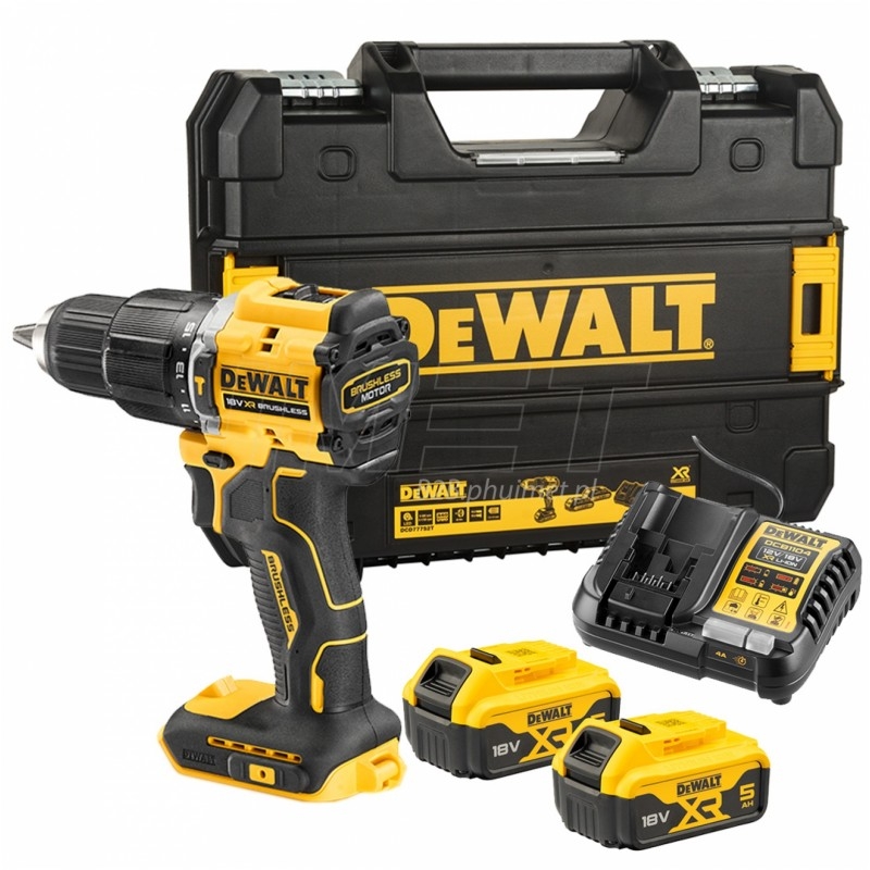 Wiertarko-wkrętarka udarowa 68 Nm DeWalt