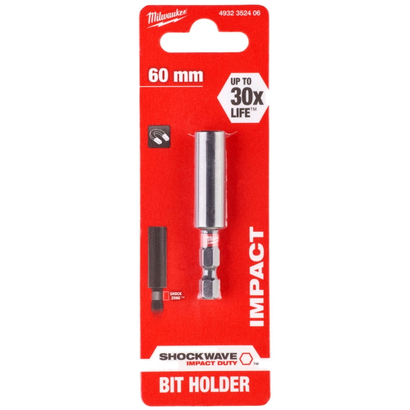 Uchwyt magnetyczny bita Hex 1/4" 60 mm