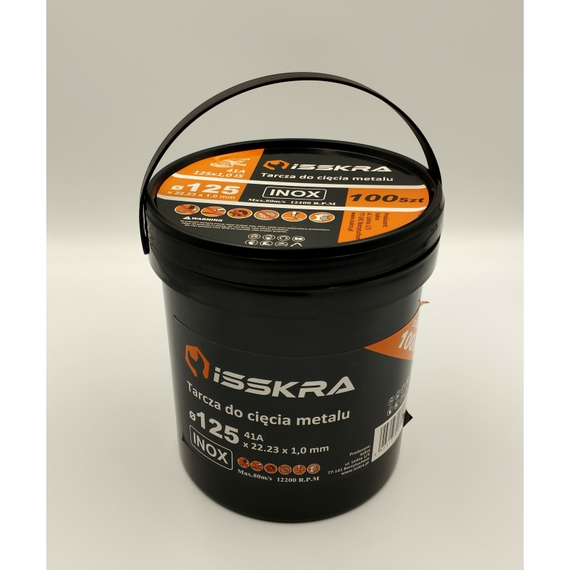 Tarcza do cięcia metalu INOX 125x1,0 mm