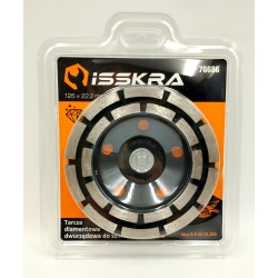 Tarcza diamentowa do szlifowania betonu 125mm ISSKRA