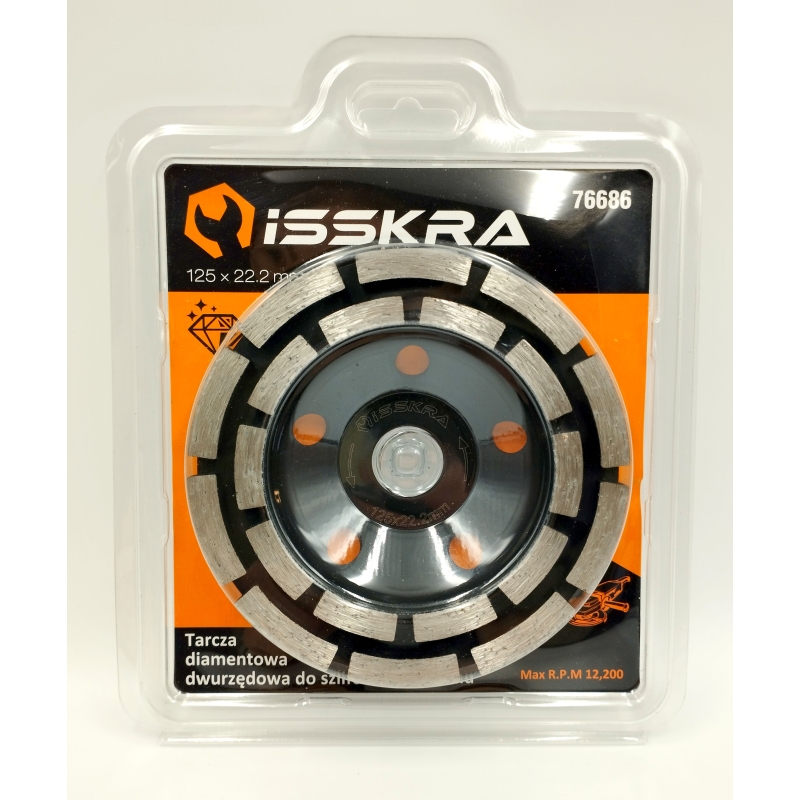 Tarcza diamentowa do szlifowania betonu 125mm ISSKRA
