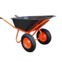 Taczka ogrodowa dwukołowa 100 L