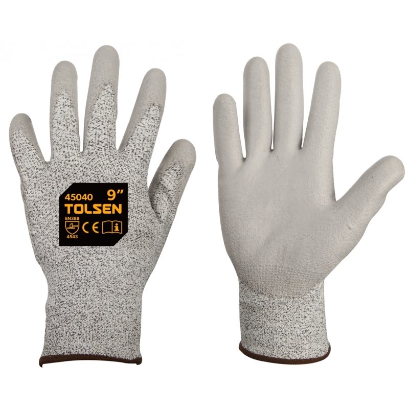 Rękawice ochronne odporne na przecięcie 10"TOLSEN