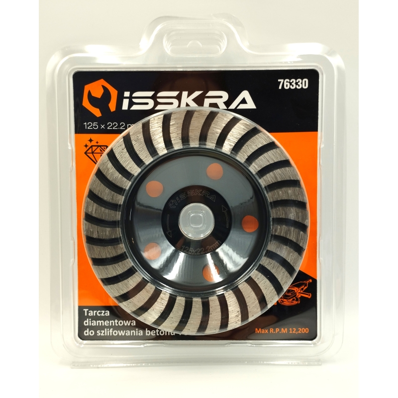 Tarcza diamentowa do szlifowania TURBO 125 mm