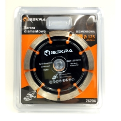 Tarcza diamentowa SEGMENTOWA 125 mm