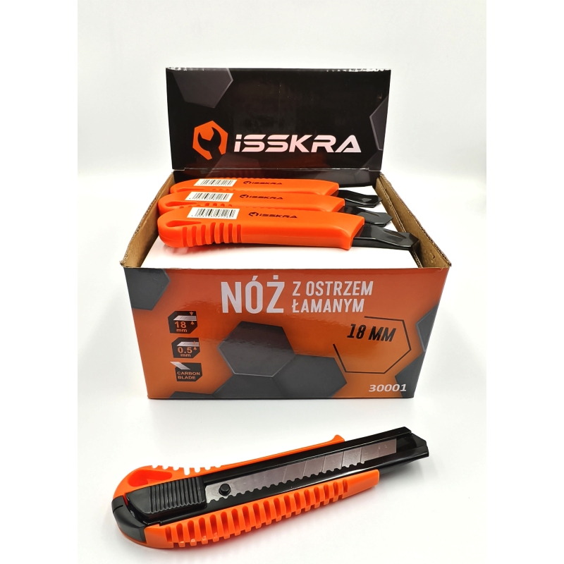 Nóż z ostrzem łamanym 18 mm SK5