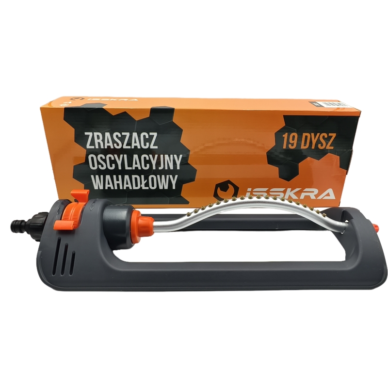 Zraszacz oscylacyjny wahadłowy 19 dysz ISSKRA