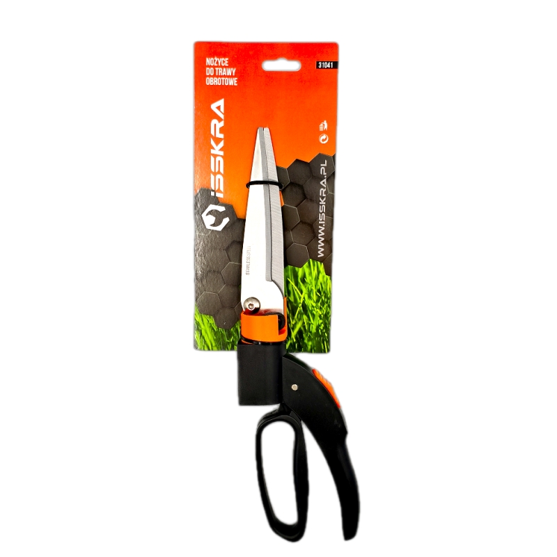 Nożyce do trawy obrotowe 17 cm ISSKRA