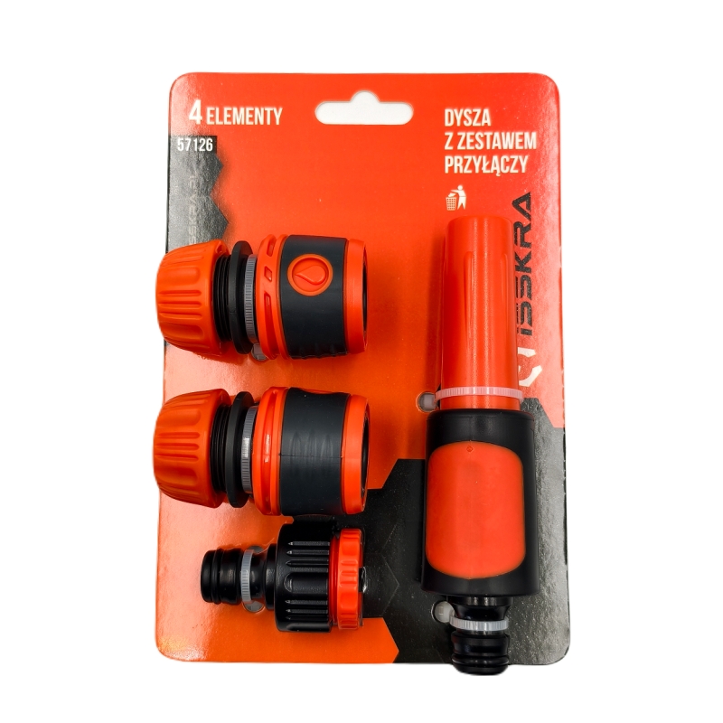 Dysza z zestawem przyłączy 4-elem. ISSKRA
