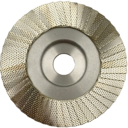 Ściernica listkowa diamentowa dysk aluminiowy 125mm gr 120
