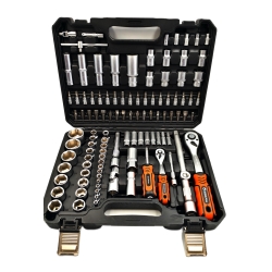 Komplet kluczy nasadowych 1/4"-1/2" 110 el. ISSKRA