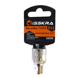 Nasadka TORX wewnętrzna 1/2" E 10 ISSKRA