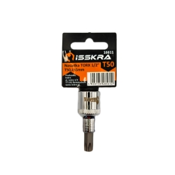 Nasadka TORX 1/2" T30 x 55 mm ISSKRA
