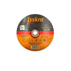 Tarcza do szlifowania metalu 230x6,0 mm ISSKRA
