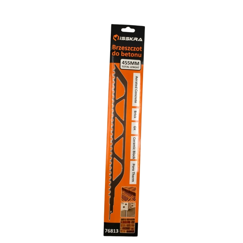 Brzeszczot do betonu 455x50x1,8 32T ISSKRA