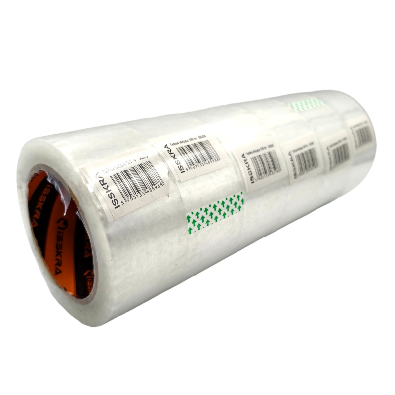 Taśma klejąca bezbarwna 100 m ISSKRA