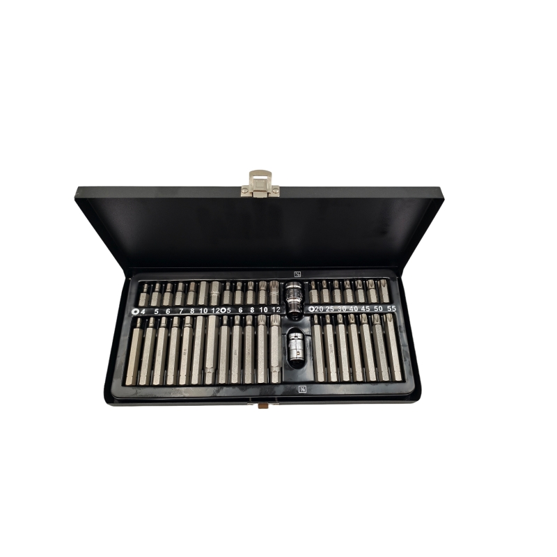 Zestaw bitów Torx Hex Spline 40 elem. ISSKRA