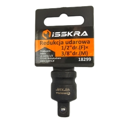 Redukcja udarowa 1/2" -  3/8" ISSKRA