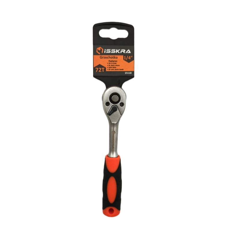 Grzechotka 1/4" ISSKRA