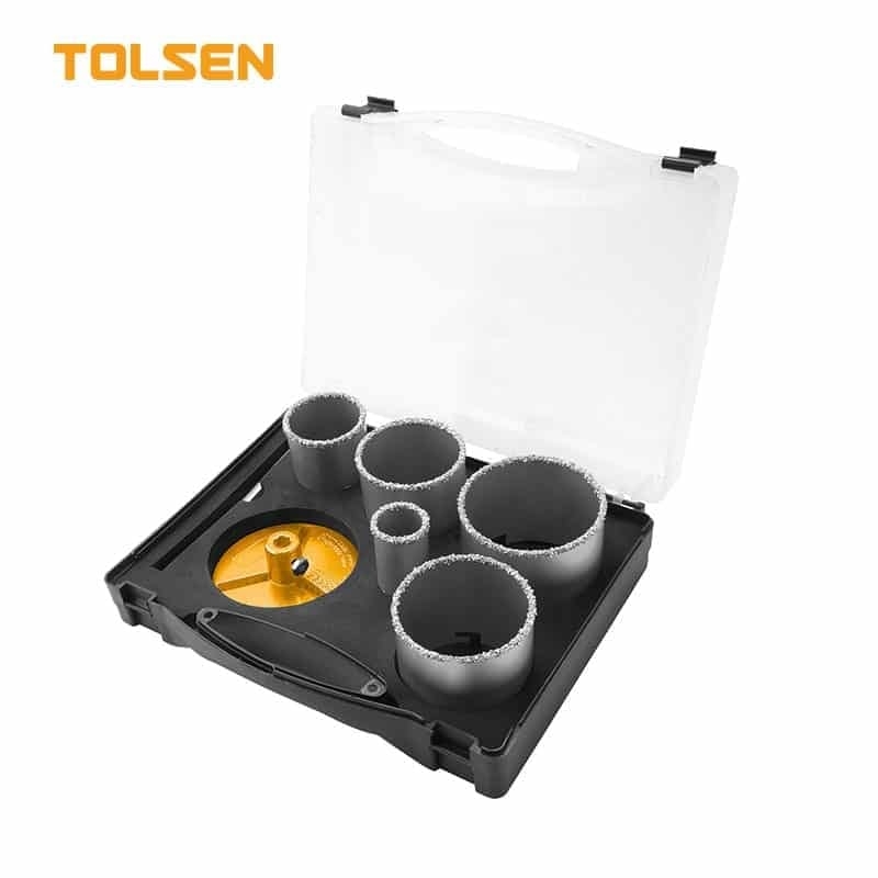 Otwornice wolframowe 7 cz. 33-83 mm TOLSEN