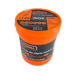 Tarcza do cięcia metalu INOX 125x1,0 mm KowaL