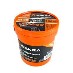 Tarcza do cięcia metalu INOX 125x1,0 mm ISSKRA